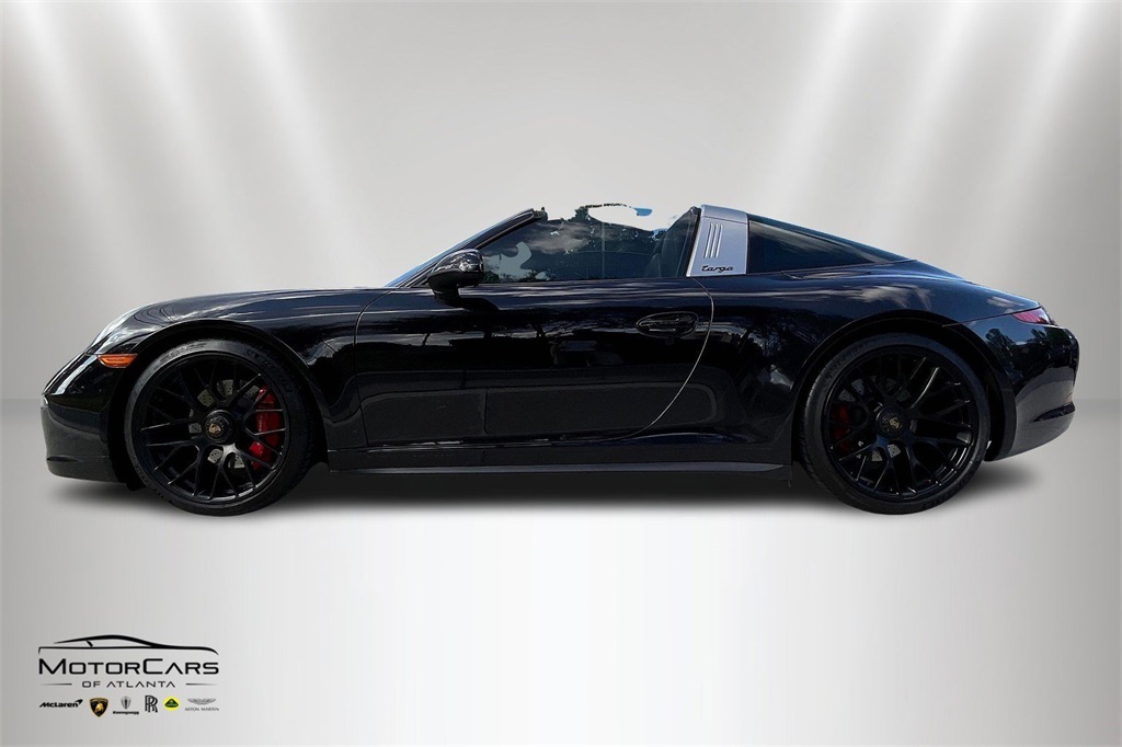 2016 Jet Black Metallic Porsche 911 Targa 4 GTS AWD Coupe