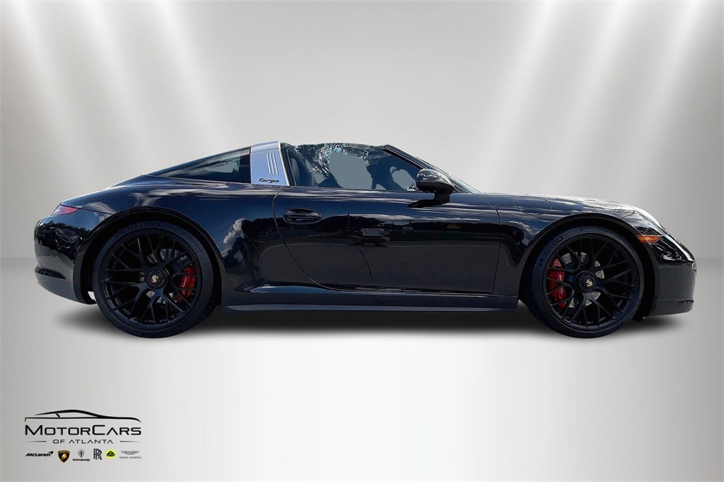 2016 Jet Black Metallic Porsche 911 Targa 4 GTS AWD Coupe
