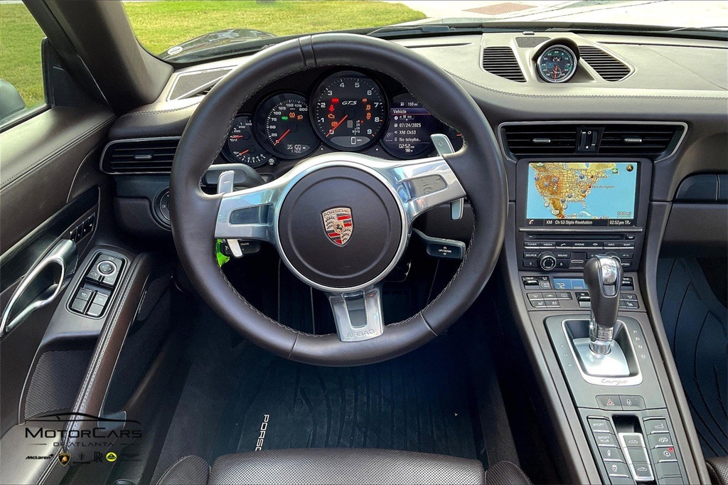 2016 Jet Black Metallic Porsche 911 Targa 4 GTS AWD Coupe