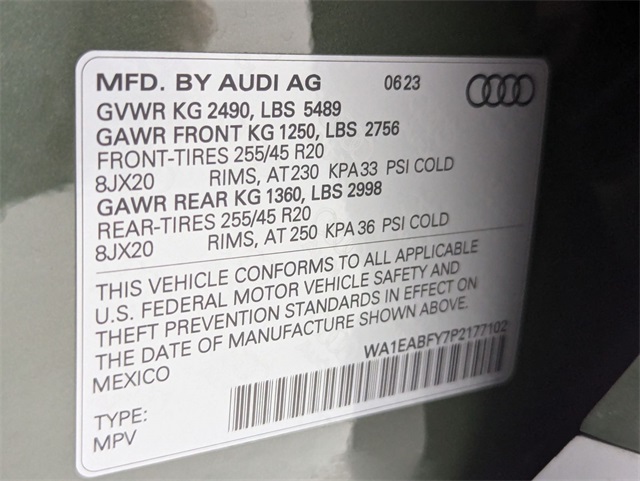 used 2023 Audi Q5 car, priced at $27,481