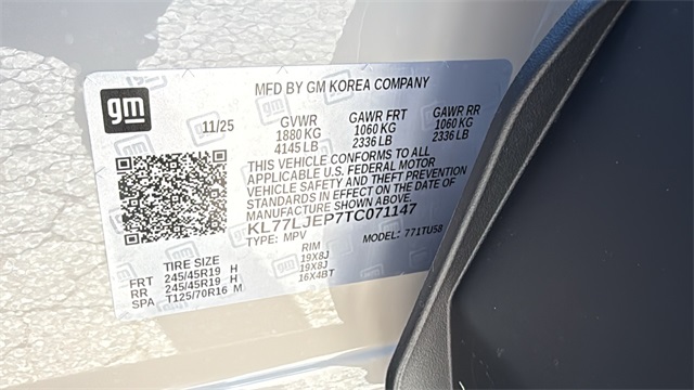 new 2026 Chevrolet Trax car, priced at $27,380