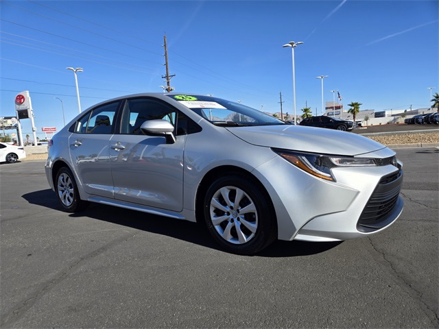 Certified 2025 Toyota Corolla LE with VIN 5YFB4MDEXSP258514 for sale in Northfield, Minnesota