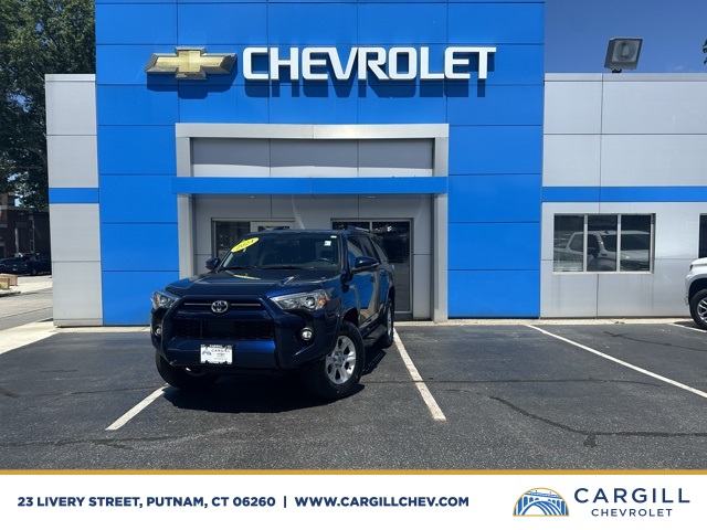 2024 Blue Toyota 4Runner SR5 Premium SUV
