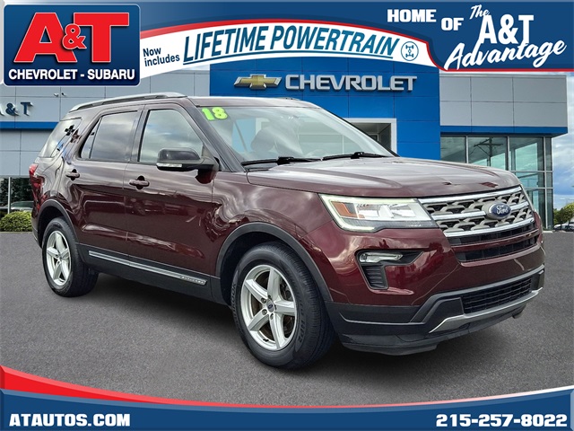 used 2018 Ford Explorer car, priced at $15,636