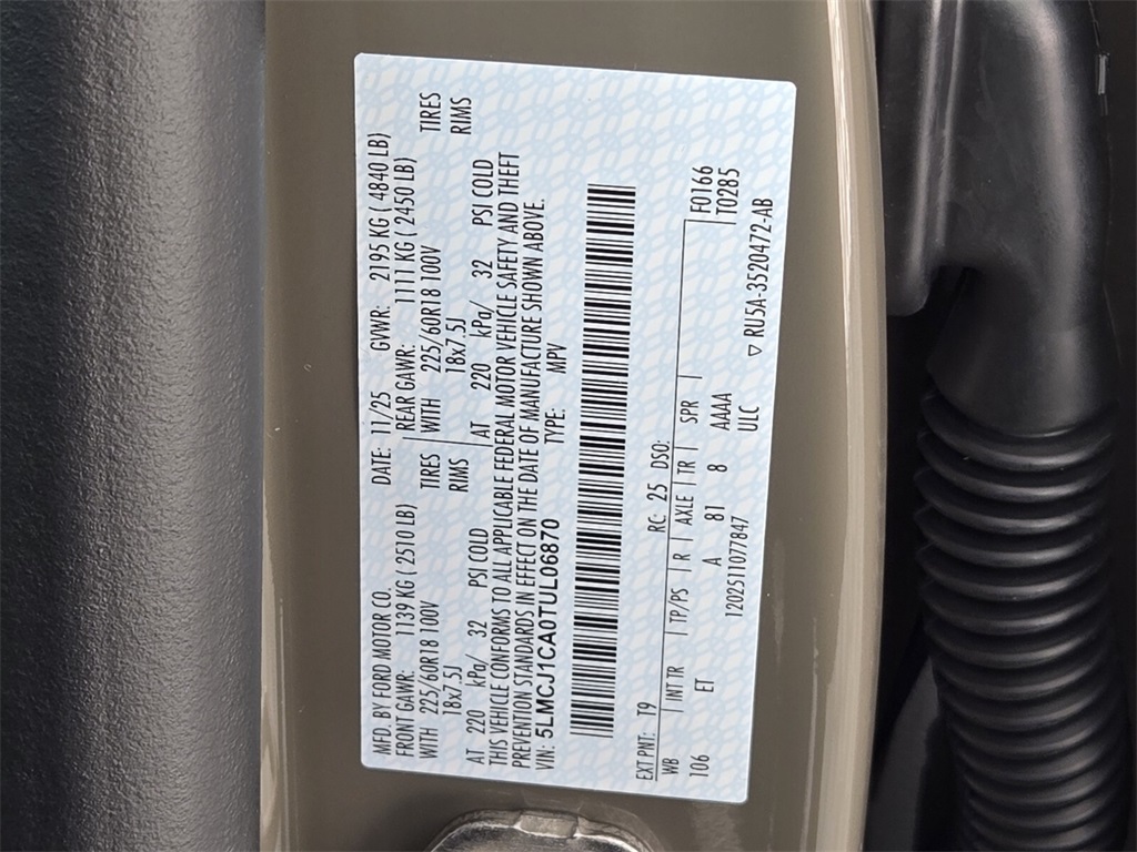 new 2026 Lincoln Corsair car, priced at $41,261