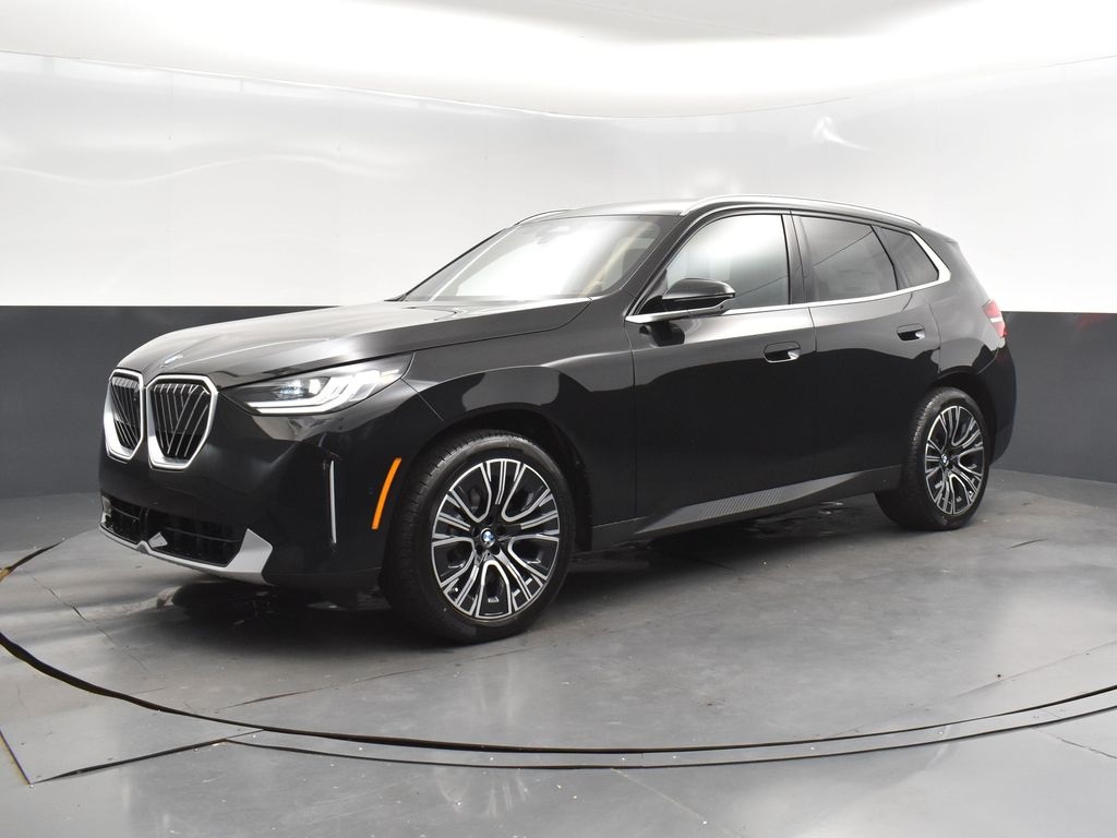 2025 Black Sapphire Metallic BMW X3 30 xDrive AWD SUV