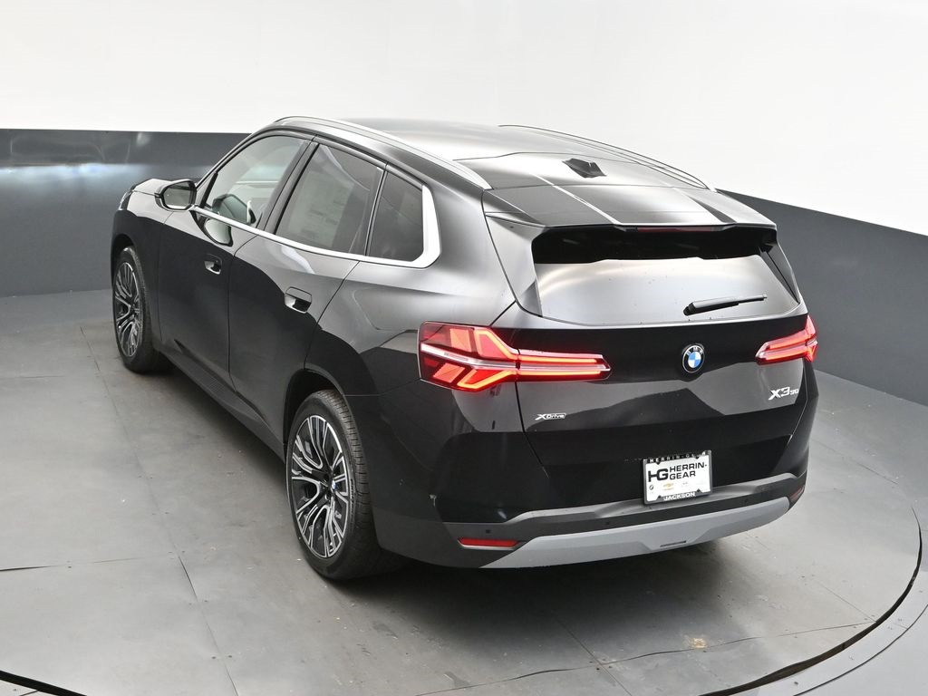 2025 Black Sapphire Metallic BMW X3 30 xDrive AWD SUV
