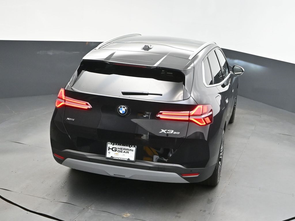2025 Black Sapphire Metallic BMW X3 30 xDrive AWD SUV