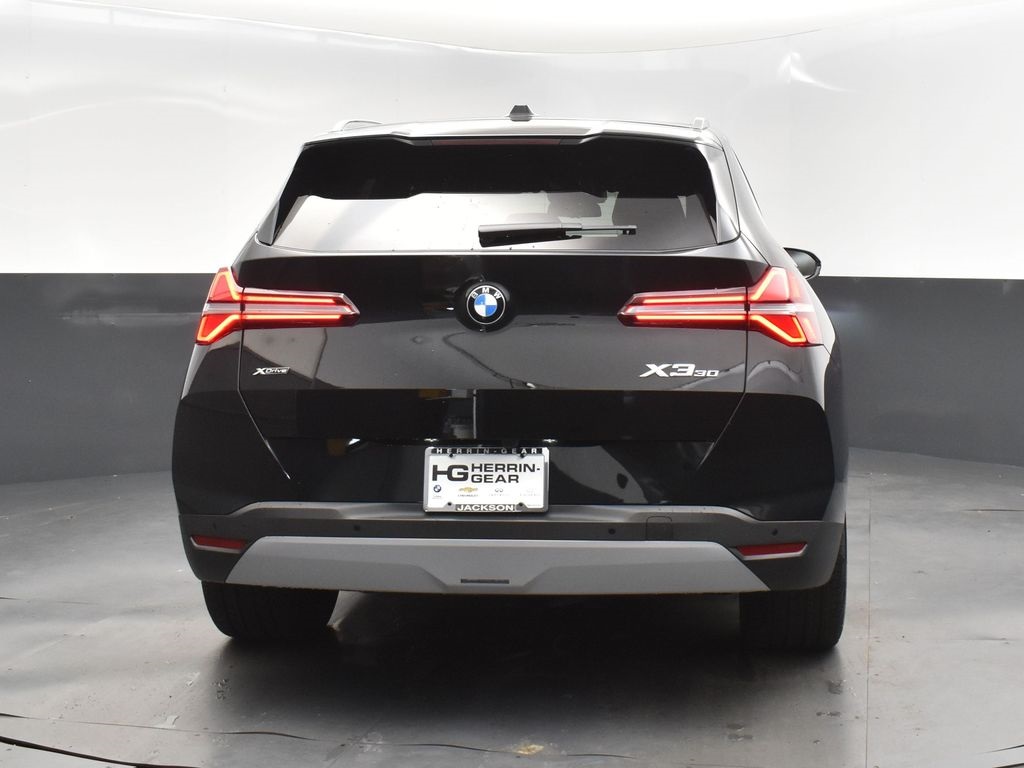 2025 Black Sapphire Metallic BMW X3 30 xDrive AWD SUV