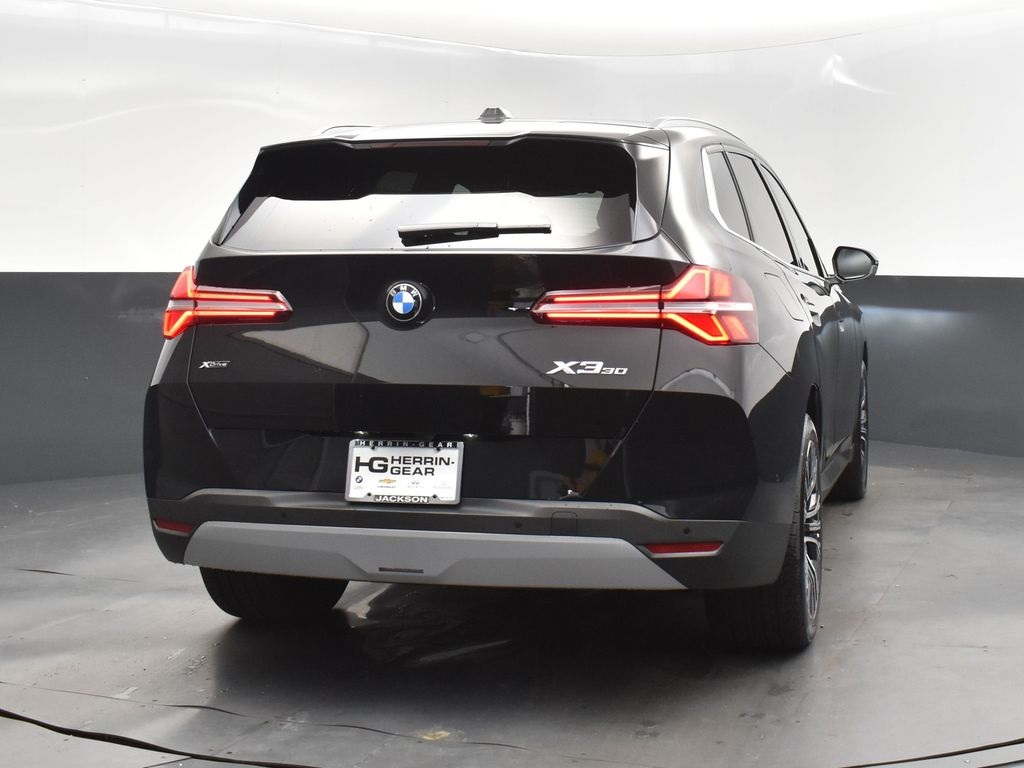 2025 Black Sapphire Metallic BMW X3 30 xDrive AWD SUV