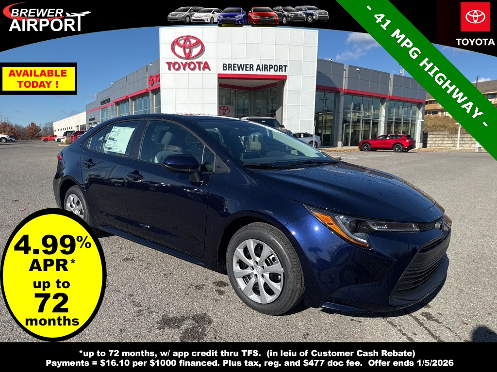 2026 Toyota Corolla LE's photo