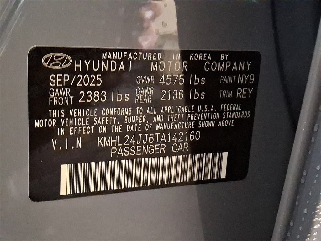 new 2026 Hyundai Sonata Hybrid car, priced at $30,295