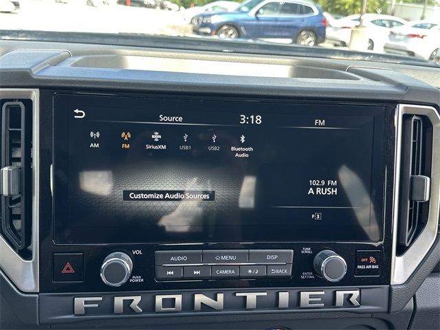 2025 Super Black Nissan Frontier SV RWD Truck
