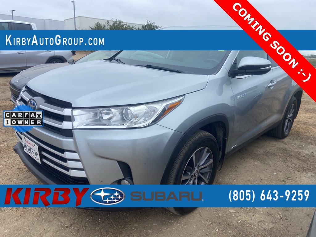 2019 Toyota Highlander Hybrid XLE