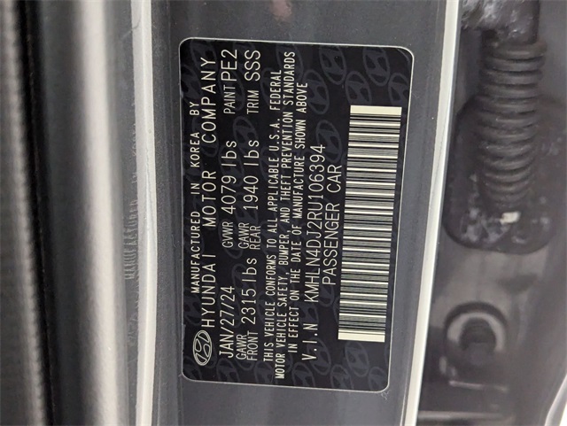 used 2024 Hyundai Elantra Hybrid car, priced at $21,881