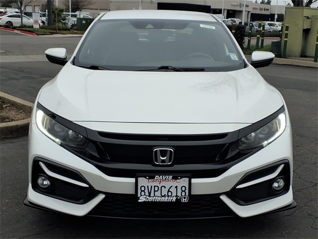 Used 2021 Honda Civic Hatchback Sport with VIN SHHFK7H48MU409549 for sale in Davis, CA