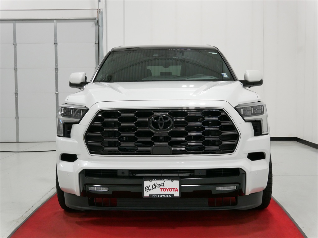 Used 2025 Toyota Sequoia Platinum with VIN 7SVAAABA4SX059887 for sale in Waite Park, Minnesota