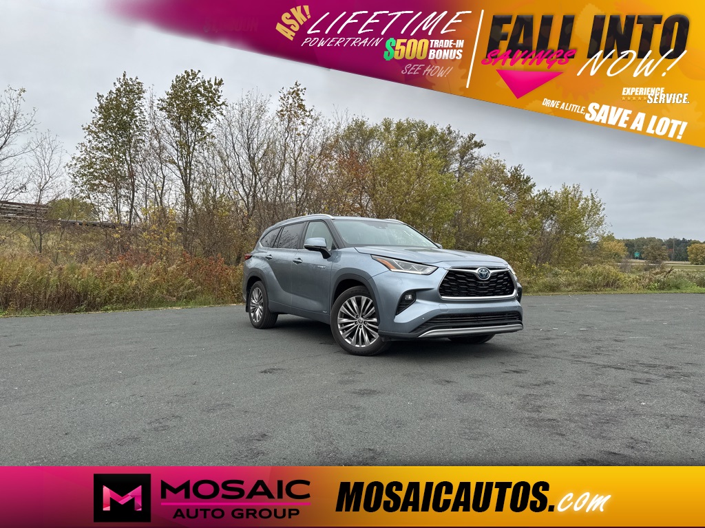 Used 2021 Toyota Highlander Hybrid Platinum SUVs