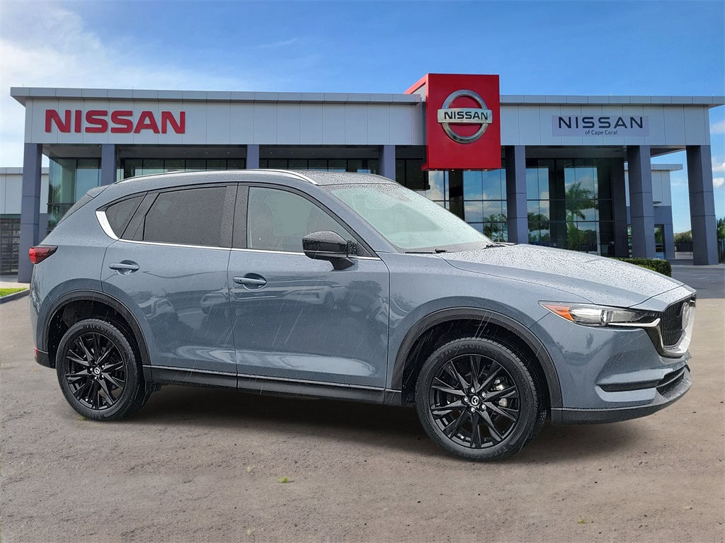 2021 Polymetal Gray Mazda CX-5 Carbon Edition FWD SUV