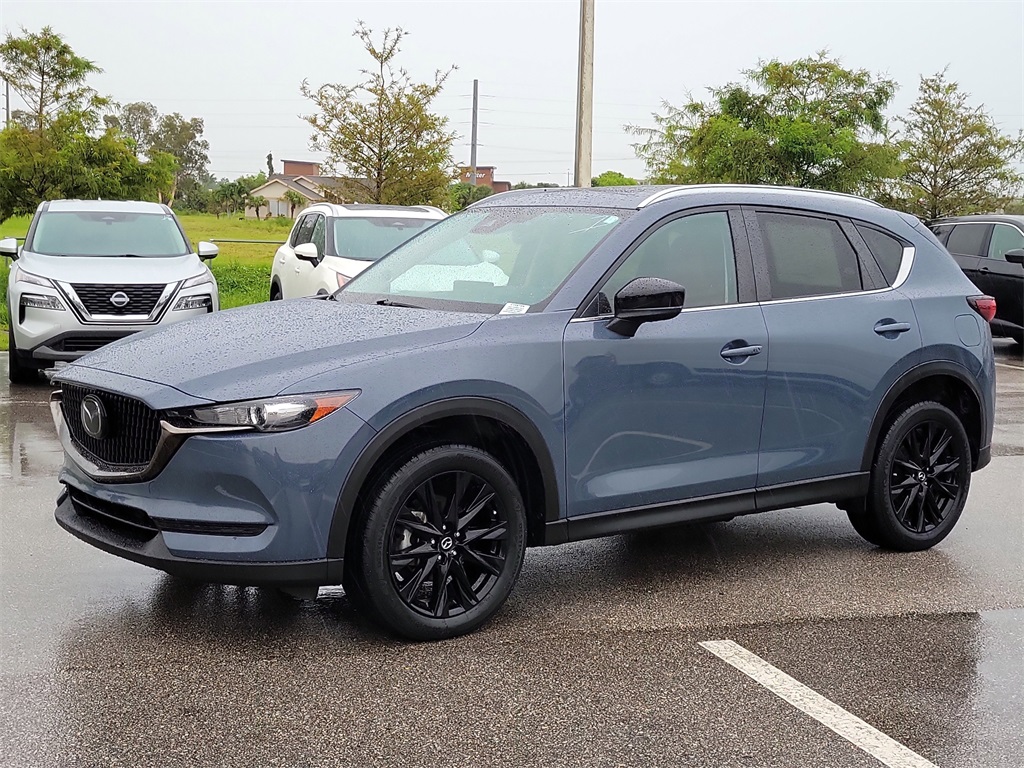 2021 Polymetal Gray Mazda CX-5 Carbon Edition FWD SUV