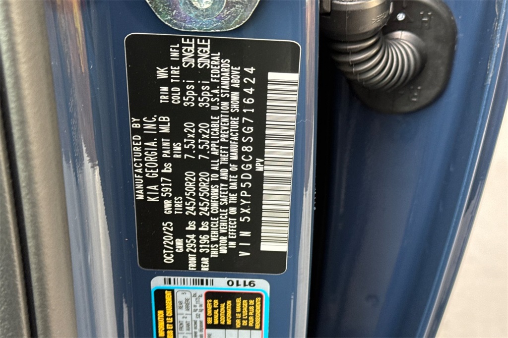 new 2025 Kia Telluride car, priced at $56,805