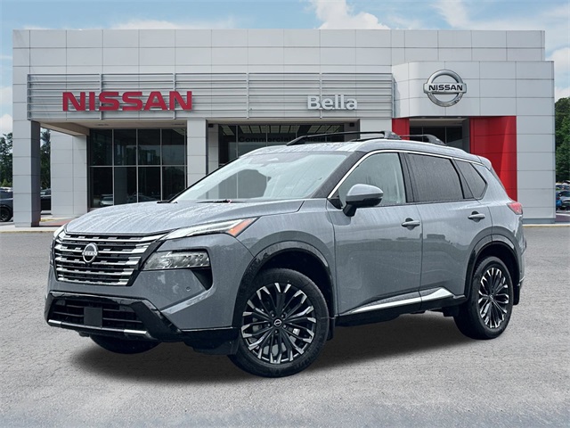 2025 Boulder Gray Pearl Nissan Rogue Platinum FWD SUV