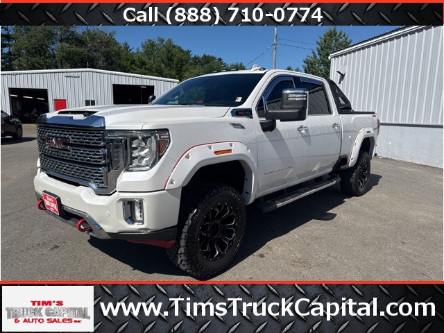 2021 White Frost Tricoat GMC Sierra 2500HD Denali Truck