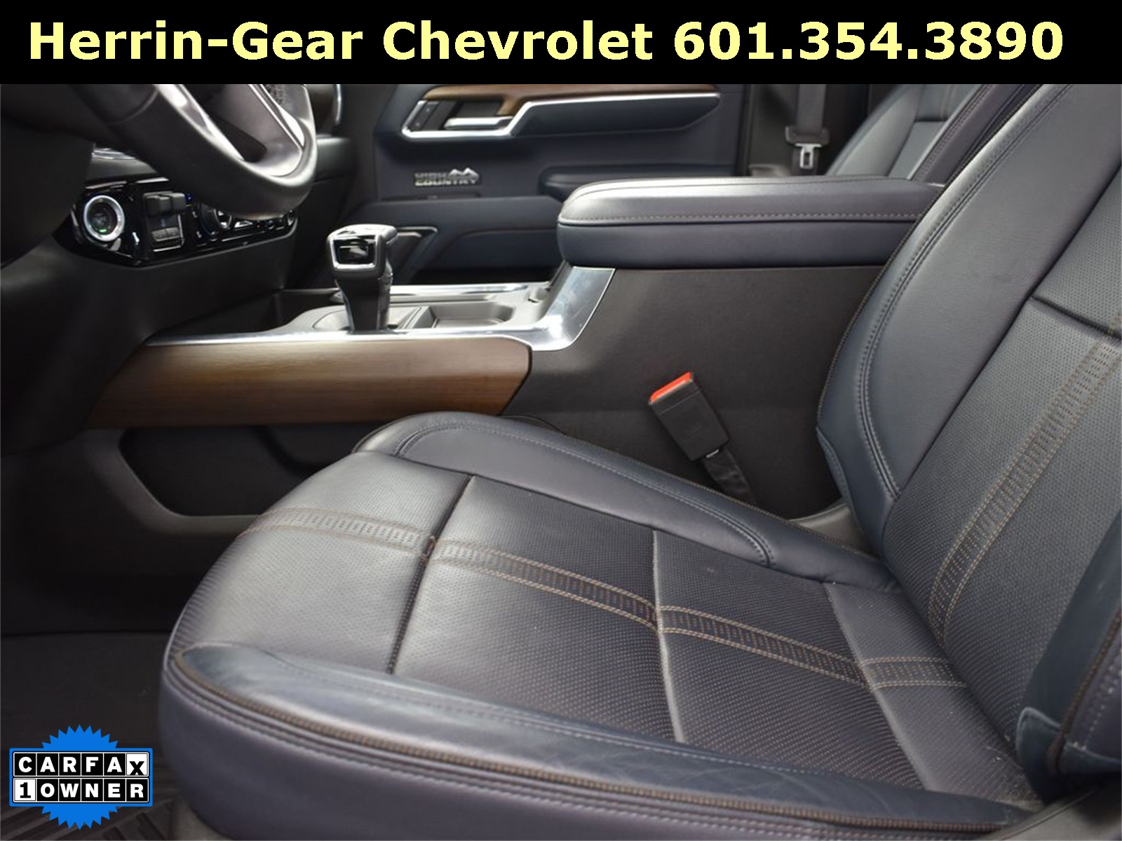 2024 Dark Ash Metallic Chevrolet Silverado 1500 High Country 4X4 Truck
