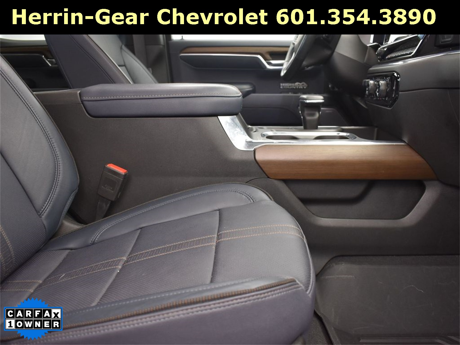2024 Dark Ash Metallic Chevrolet Silverado 1500 High Country 4X4 Truck
