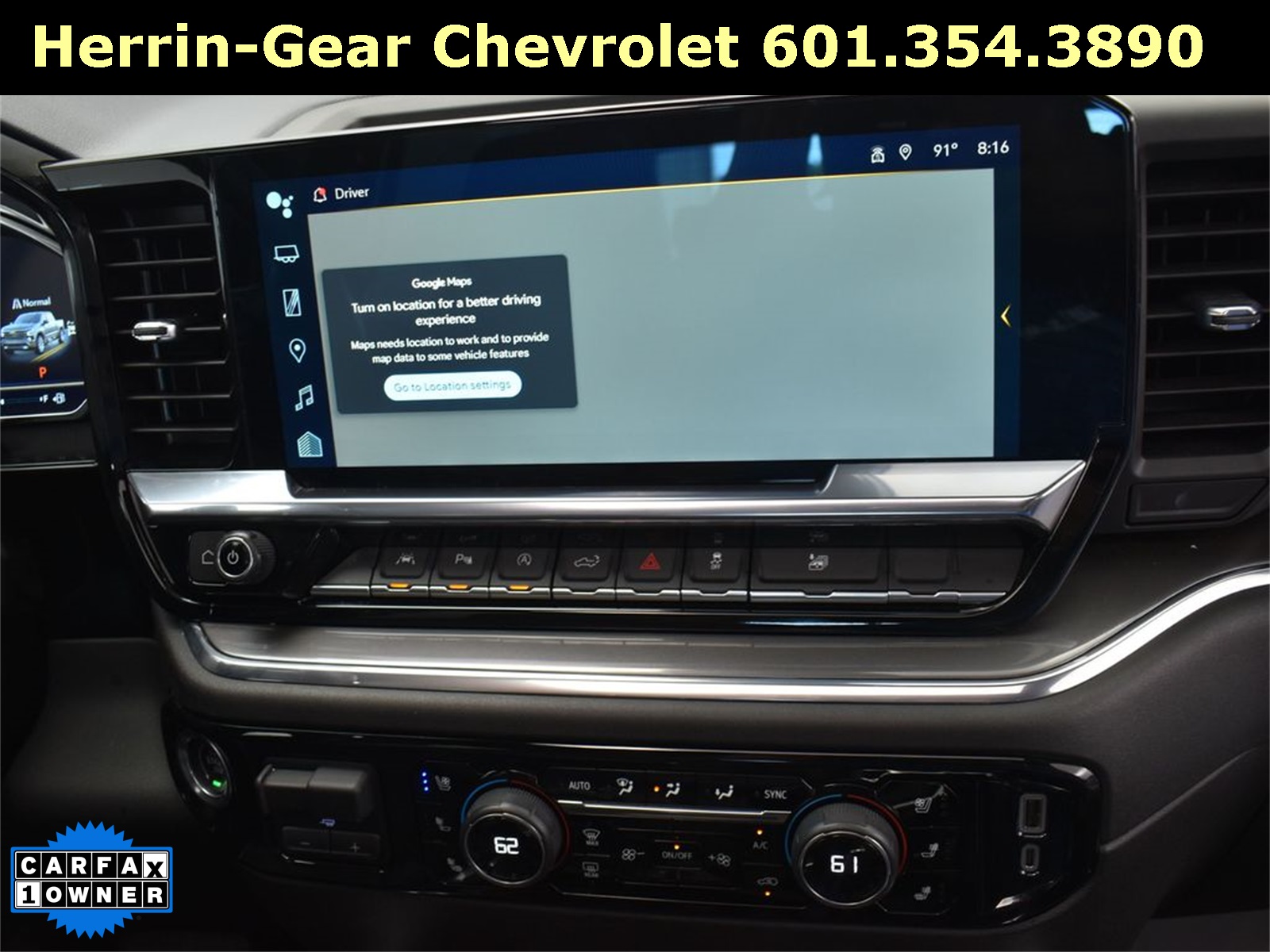 2024 Dark Ash Metallic Chevrolet Silverado 1500 High Country 4X4 Truck