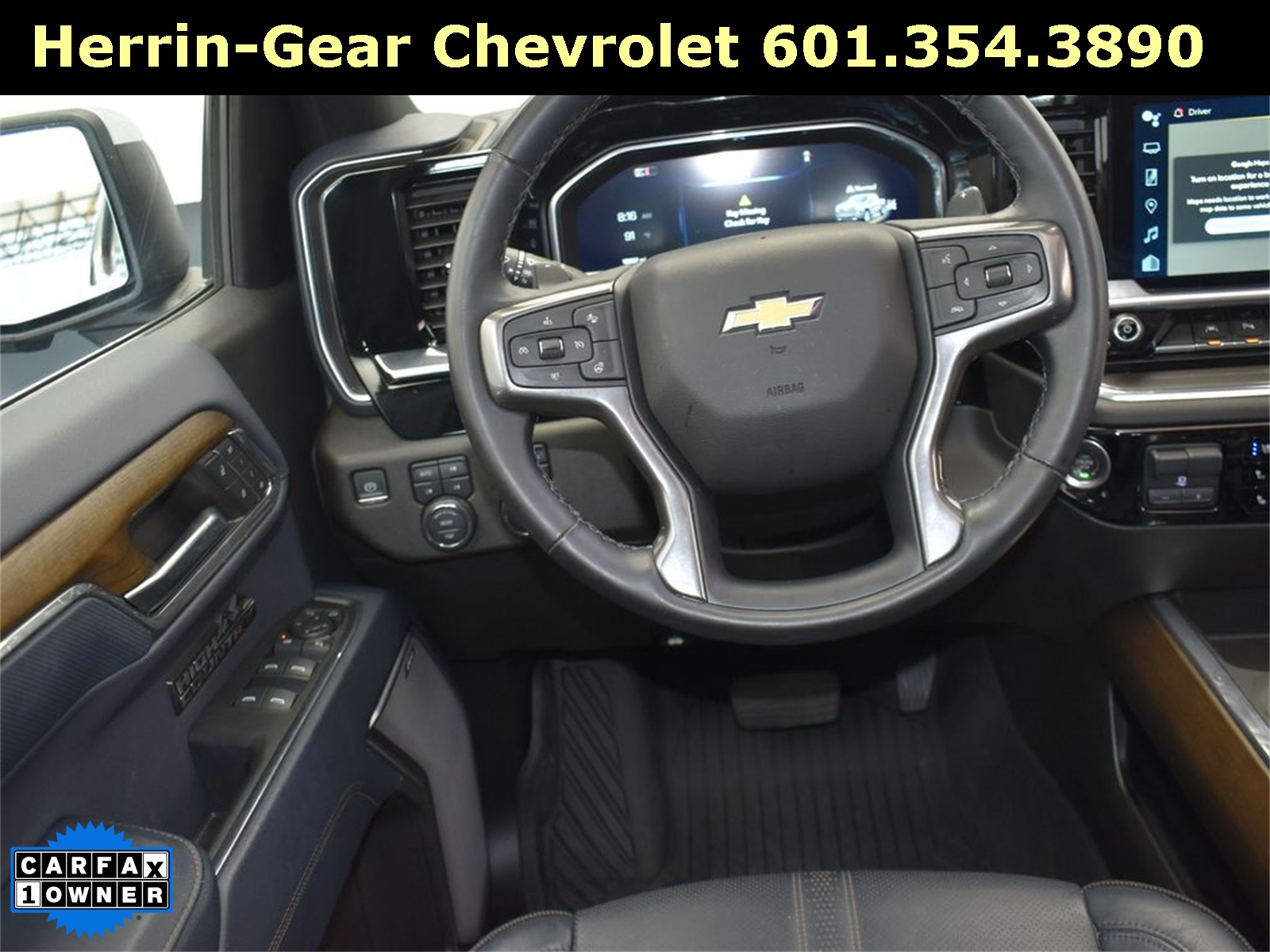 2024 Dark Ash Metallic Chevrolet Silverado 1500 High Country 4X4 Truck