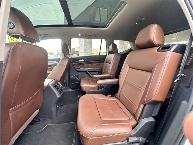 2021 Pure White Volkswagen Atlas 2.0T SEL AWD SUV