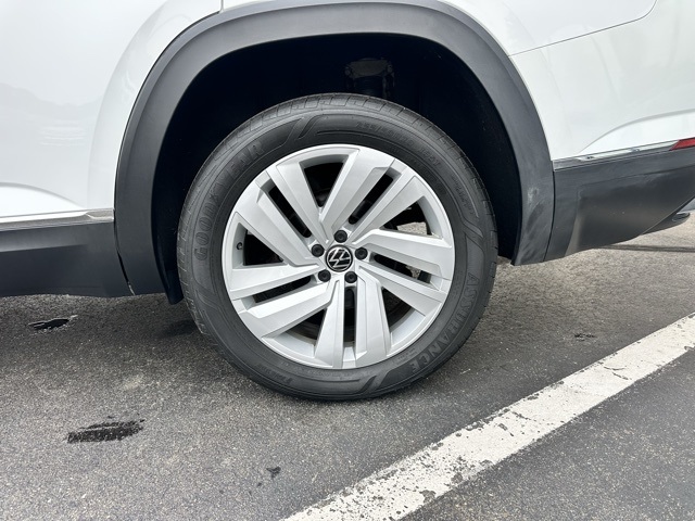 2021 Pure White Volkswagen Atlas 2.0T SEL AWD SUV