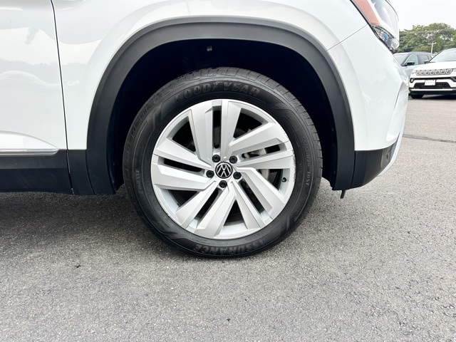 2021 Pure White Volkswagen Atlas 2.0T SEL AWD SUV