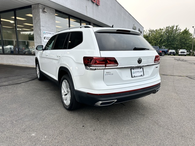 2021 Pure White Volkswagen Atlas 2.0T SEL AWD SUV
