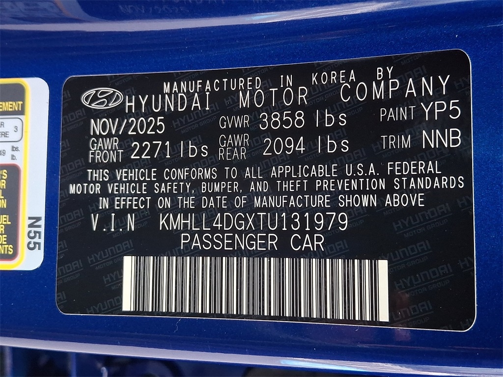 new 2026 Hyundai Elantra car, priced at $24,175