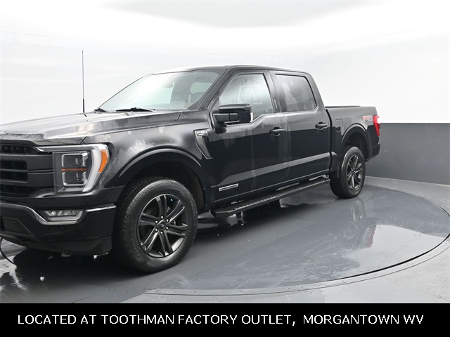 2021 Black Ford F-150 Lariat Truck