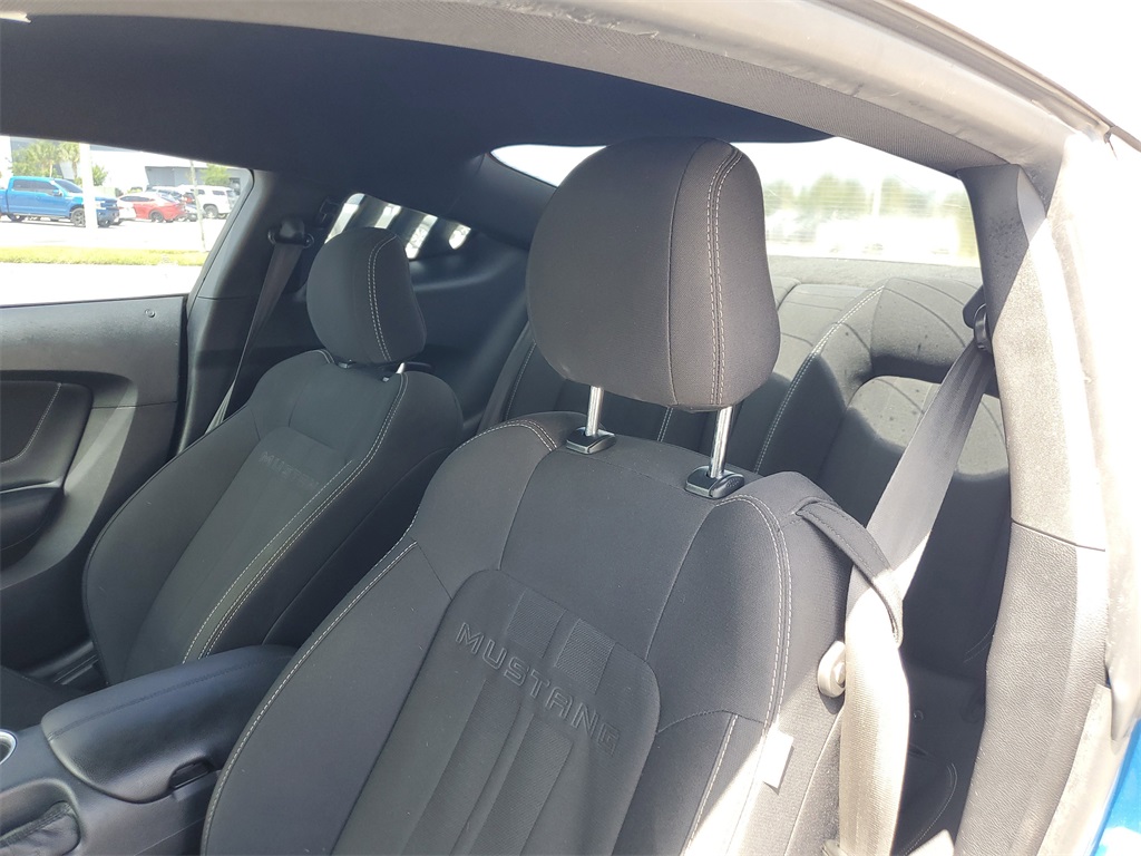 2021 Blue Ford Mustang EcoBoost RWD Coupe