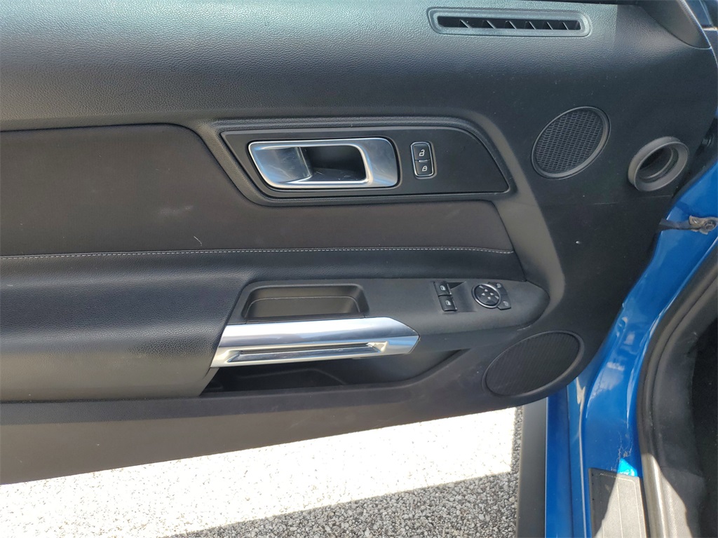 2021 Blue Ford Mustang EcoBoost RWD Coupe