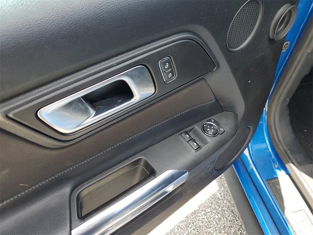 2021 Blue Ford Mustang EcoBoost RWD Coupe