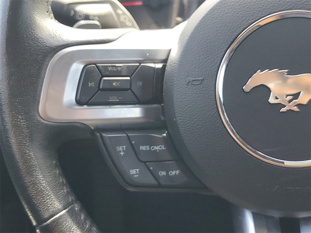 2021 Blue Ford Mustang EcoBoost RWD Coupe