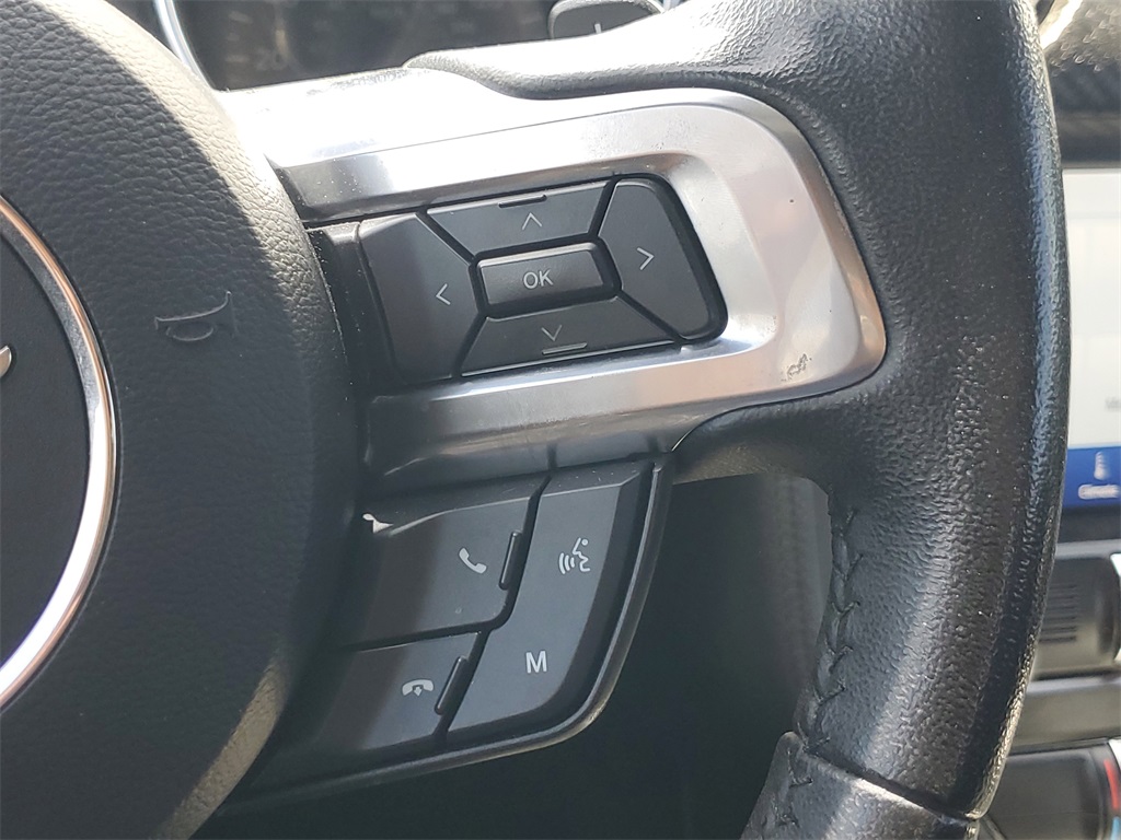 2021 Blue Ford Mustang EcoBoost RWD Coupe