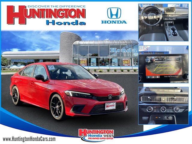 used 2023 Honda Civic car, priced at $21,398