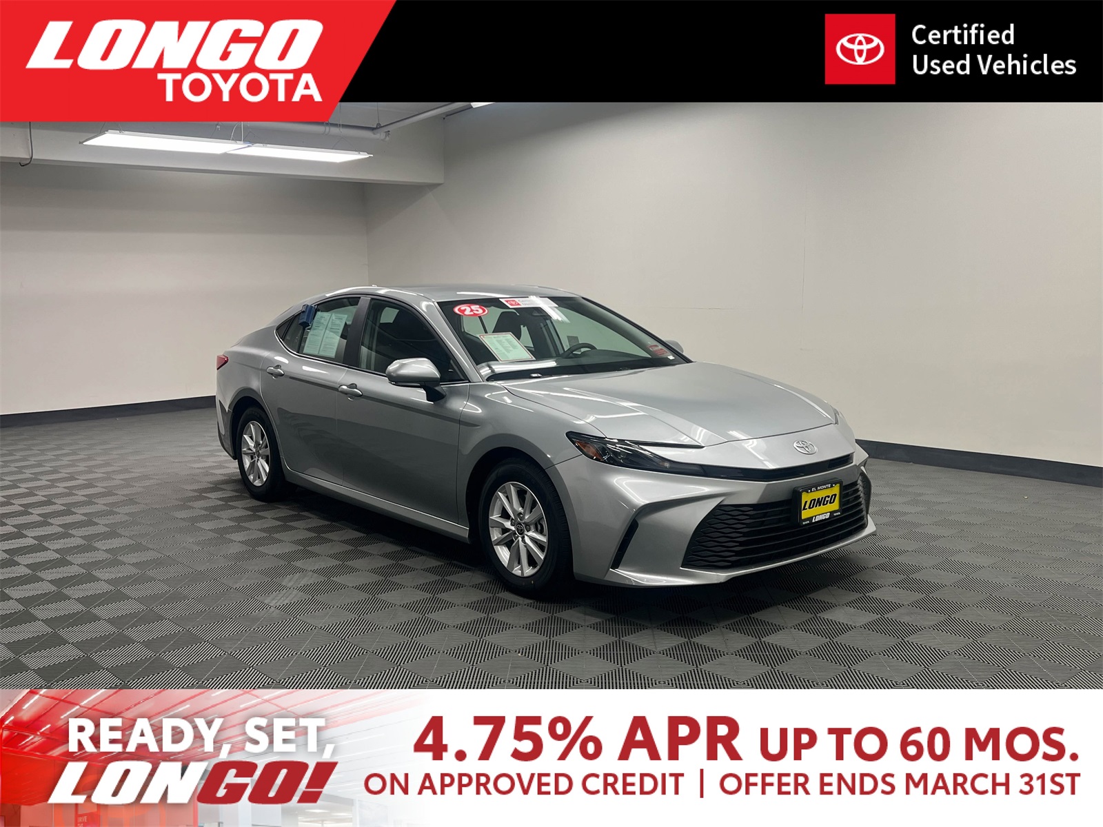 used 2025 Toyota Camry car, priced at $26,188