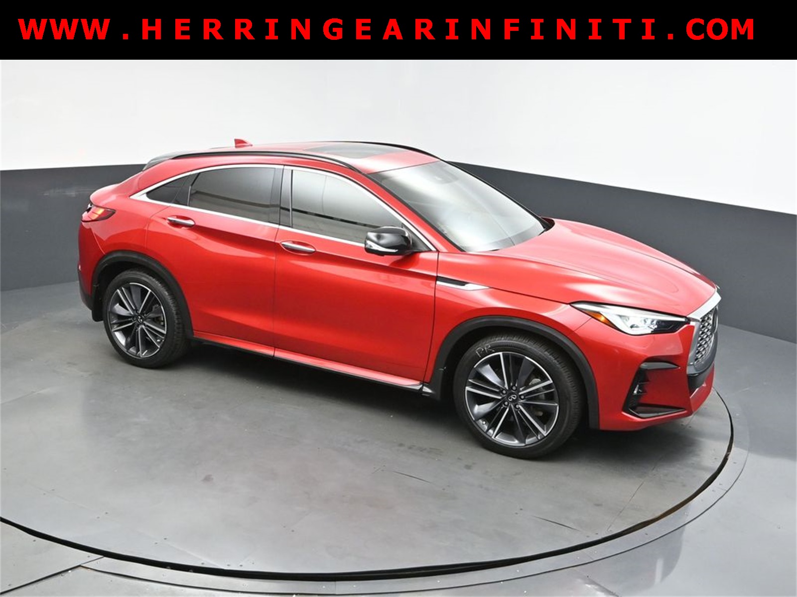 2023 Dynamic Sunstone Red INFINITI QX55 ESSENTIAL SUV