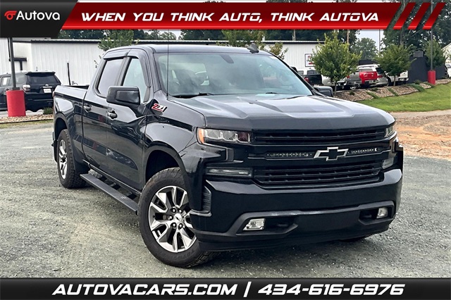 2020 Black Chevrolet Silverado 1500 RST 4X4 Truck