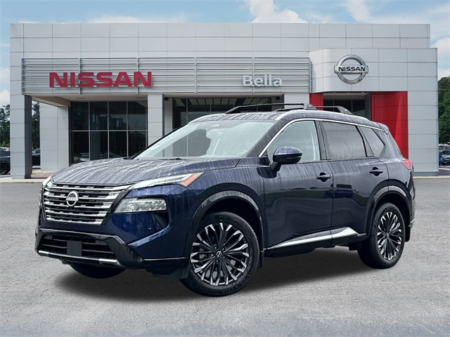 2025 Deep Ocean Blue Pearl Nissan Rogue Platinum FWD SUV