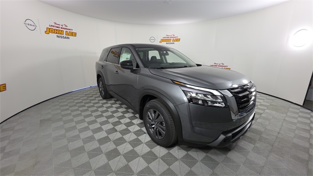 2025 Gun Metallic Nissan Pathfinder S FWD SUV