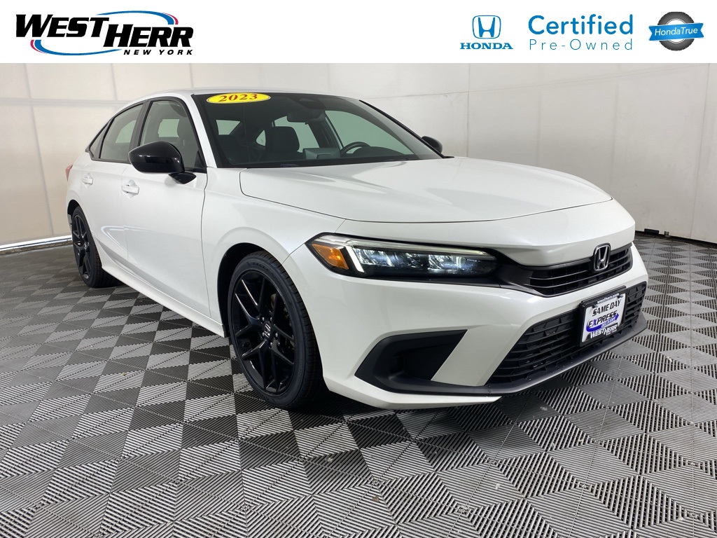 Pre-Owned 2023 Honda Civic Sport 4D Sedan in #HL25L239 West Herr
