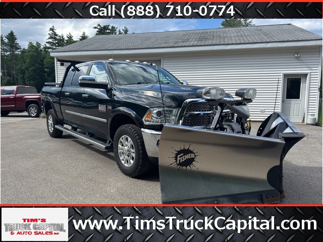 2018 Black Forest Green Pearlcoat Ram 3500 Laramie Mega Cab Truck